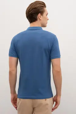 پولوشرت آستین کوتاه نخی مردانه یو اس پولو