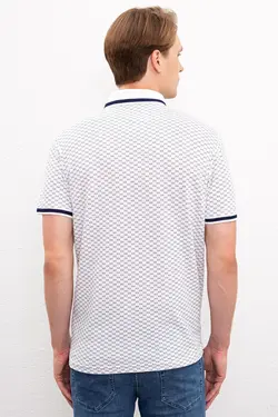 پولوشرت سه دکمه طرحدار مردانه یو اس پولو