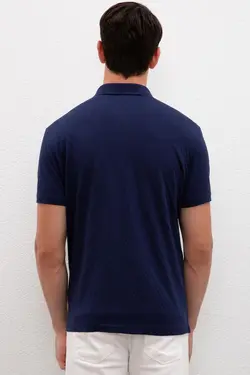 پولوشرت آستین کوتاه نخی مردانه یو اس پولو