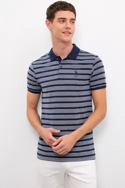 پولوشرت راه راه مردانه یو اس پولو