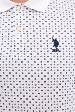 پولوشرت طرح دار مردانه یو اس پولو