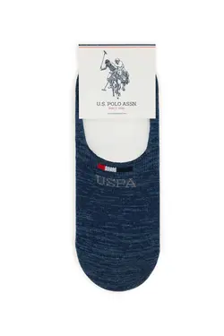 جوراب کفی دو تایی نوشته دار مردانه یو اس پولو