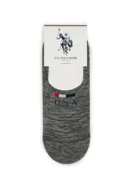 جوراب کفی نوشته دار دو تایی مردانه یو اس پولو