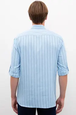 پیراهن راه راه مردانه یو اس پولو