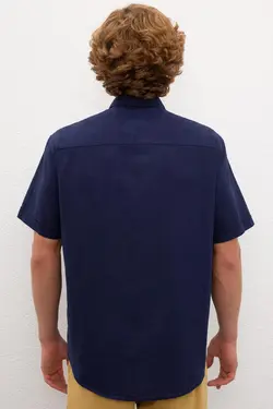 پیراهن آستین کوتاه جیب دار مردانه یو اس پولو