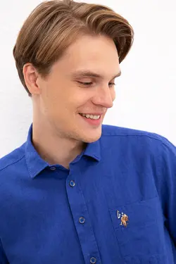 پیراهن آستین کوتاه مردانه یو اس پولو