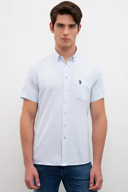 پیراهن آستین کوتاه مردانه یو اس پولو