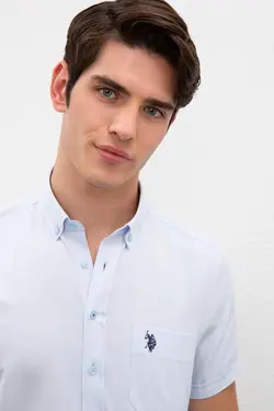 پیراهن آستین کوتاه مردانه یو اس پولو