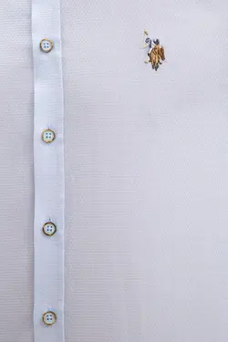 پیراهن آستین بلند یقه برگردان مردانه یو اس پولو