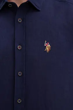 پیراهن آستین بلند یقه برگردان مردانه یو اس پولو