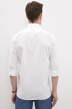 پیراهن آستین بلند مردانه یو اس پولو