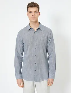 پیراهن نخی مردانه کوتون