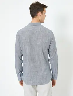 پیراهن نخی مردانه کوتون