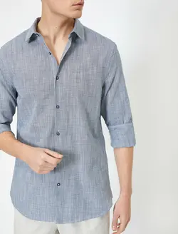 پیراهن نخی مردانه کوتون