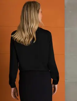 شومیز زنانه سیاه پیرکاردین