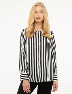 شومیز زنانه سیاه پیرکاردین