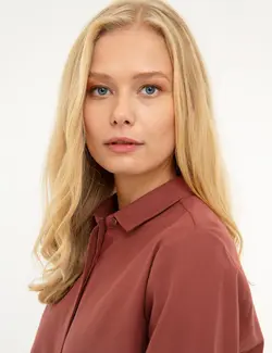 شومیز زنانه کبریتی پیرکاردین