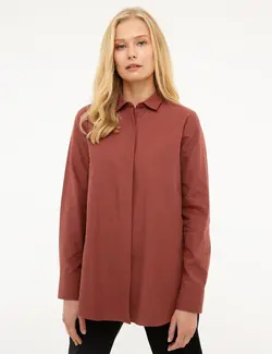 شومیز زنانه کبریتی پیرکاردین