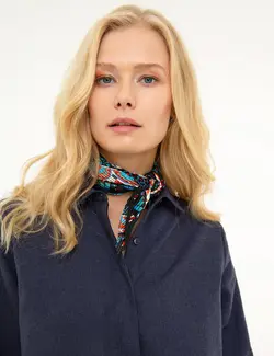 شومیز زنانه نیلی پیرکاردین