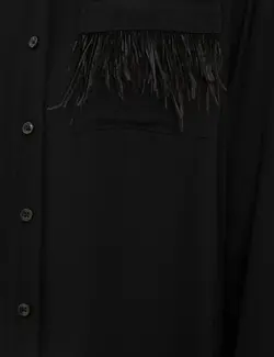 شومیز زنانه سیاه پیرکاردین