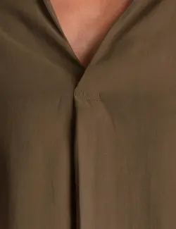 بلوز زنانه خاکی پیرکاردین