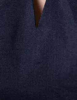 بلوز زنانه سرمه ای پیرکاردین