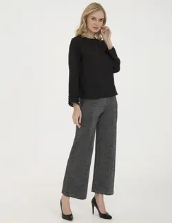 بلوز زنانه سیاه پیرکاردین