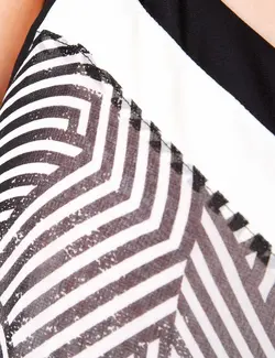 پیراهن زنانه سیاه پیرکاردین