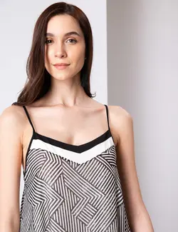 پیراهن زنانه سیاه پیرکاردین