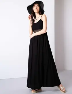 پیراهن زنانه سیاه پیرکاردین
