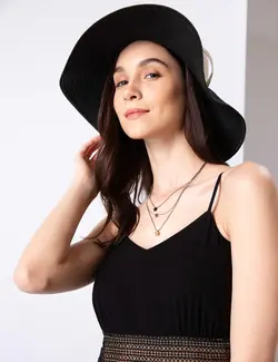 پیراهن زنانه سیاه پیرکاردین