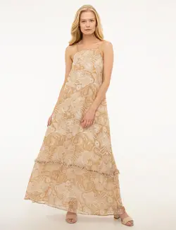 پیراهن زنانه بژ پیرکاردین