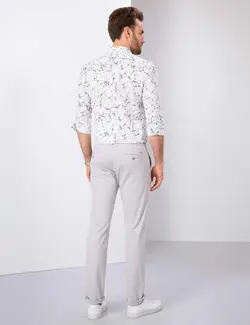 شلوار کتان جذب مردانه سنگ پیرکاردین