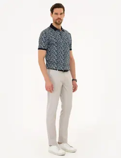 شلوار کتان جذب مردانه سنگ پیرکاردین