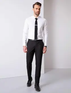 پیراهن آستین بلند مردانه سفید پیرکاردین