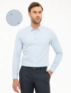 پیراهن آستین بلند جذب مردانه پیرکاردین