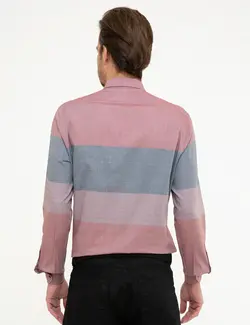 پیراهن جذب راه راه مردانه پیرکاردین