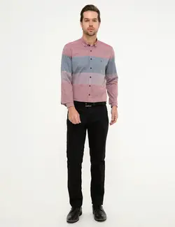 پیراهن جذب راه راه مردانه پیرکاردین