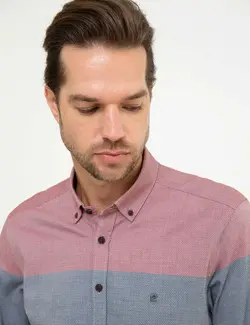 پیراهن جذب راه راه مردانه پیرکاردین