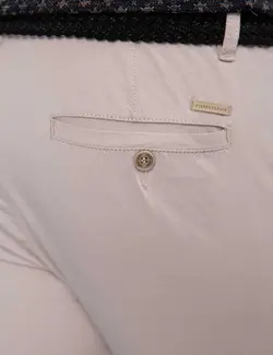 شلوار کتان جذب مردانه بژ پیرکاردین