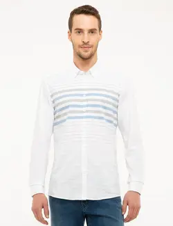 پیراهن راه راه مردانه پیرکاردین