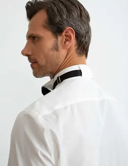 پیراهن آستین بلند مردانه بژ پیرکاردین