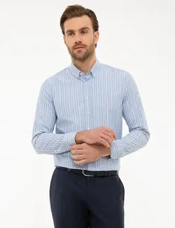 پیراهن راه راه مردانه پیرکاردین