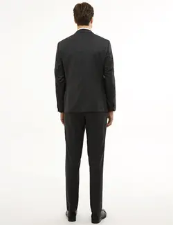 ست کت و شلوار خاکستری مردانه پیرکاردین