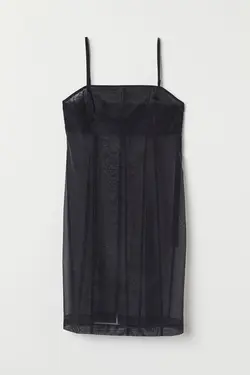 پیراهن میدی زنانه آبی تیره اچ اند ام