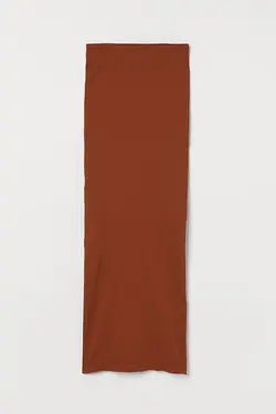 پیراهن میدی زنانه قهوه ای اچ اند ام