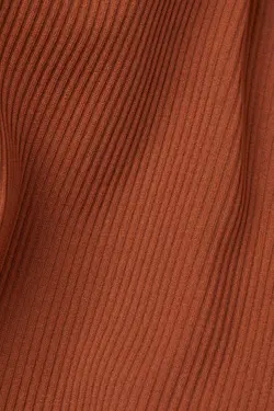 پیراهن میدی زنانه قهوه ای اچ اند ام