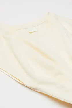 پیراهن میدی زنانه کرم اچ اند ام