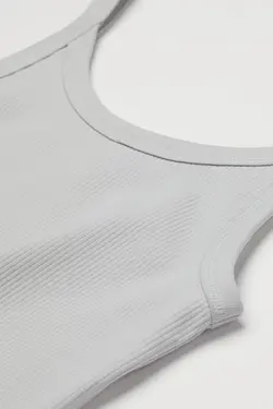 پیراهن میدی زنانه خاکستری روشن اچ اند ام