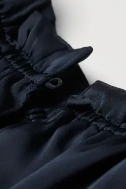 پیراهن میدی زنانه آبی تیره اچ اند ام